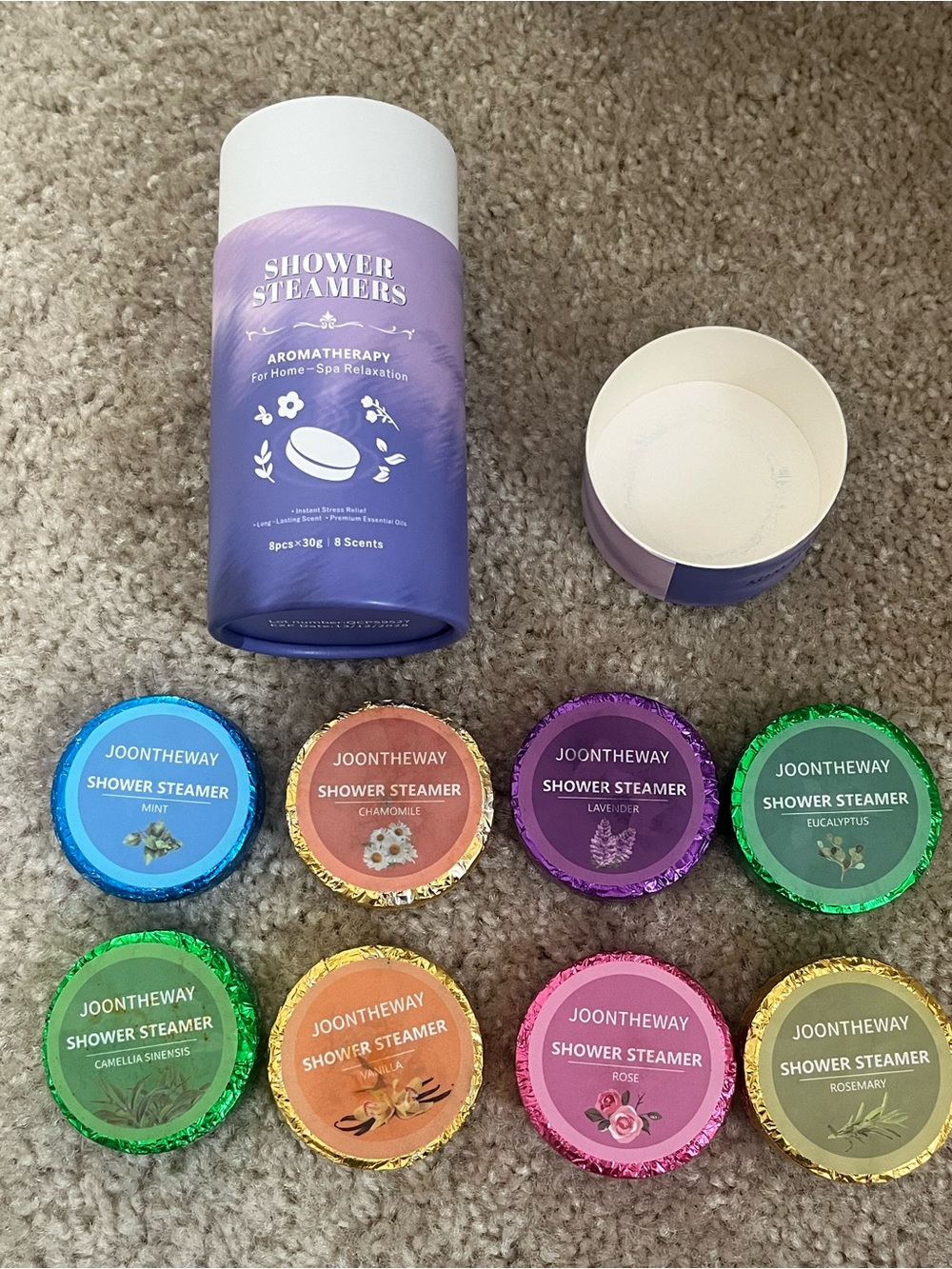Shower Steamers Aromatherapy - Lavender, Chamomile, eucalyptus & Mixed Scents